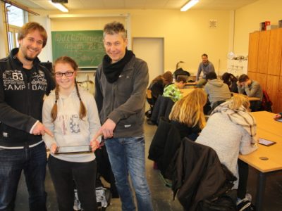 BIZ Mobil kommt mit Tablets in die Schule