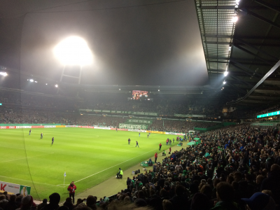 Mit WERDER ins Viertelfinale des DFB-Pokal