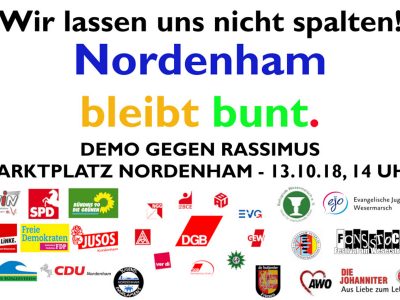 „Nordenham bleibt bunt“