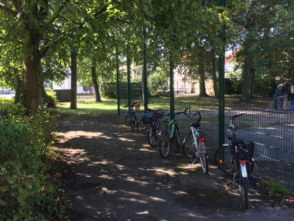 Neuer Rollerparkplatz in Planung