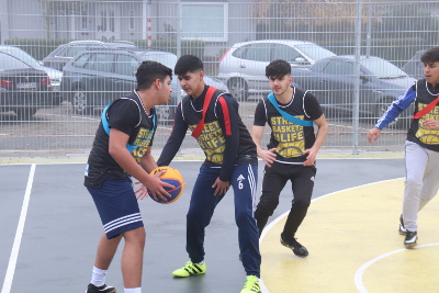 Streetballfeld eingeweiht