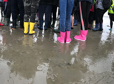 Radtour im Regen