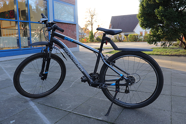 Achtung! Fahrradkontrolle