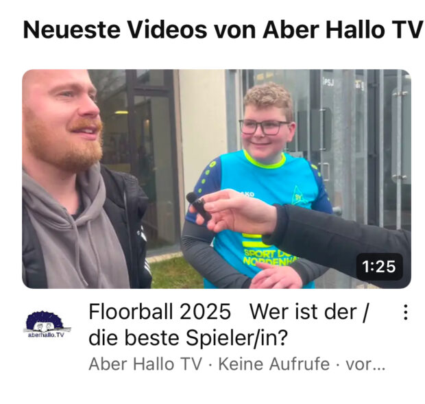 Umfrage: Wer ist beste:r Floorballer:in?