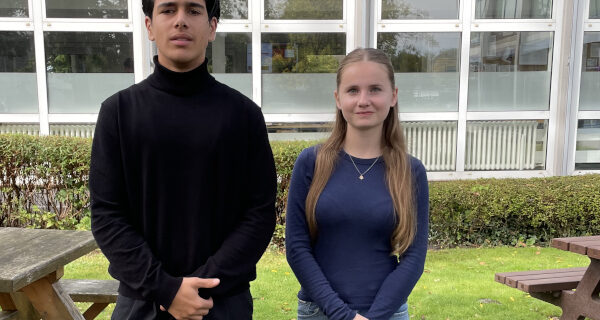 Tarik und Milena sind Schulsprecher:in