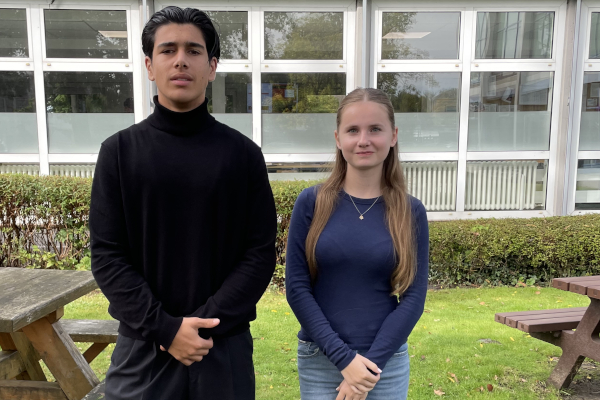 Tarik und Milena sind Schulsprecher:in